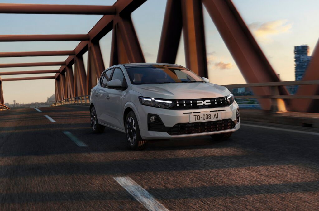 Dacia Sandero blanche 2025