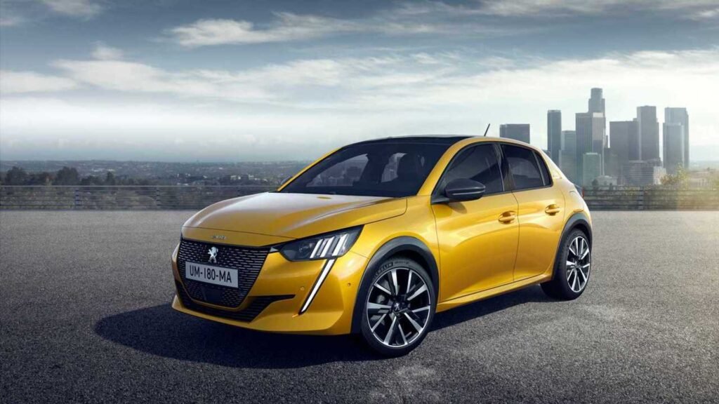 Peugeot 208 jaune